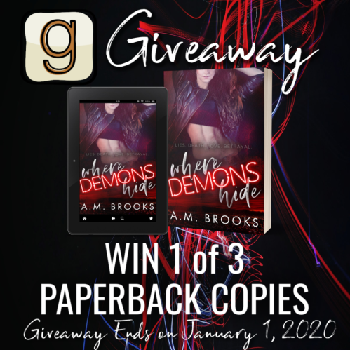 Where Demons Hide Giveaway